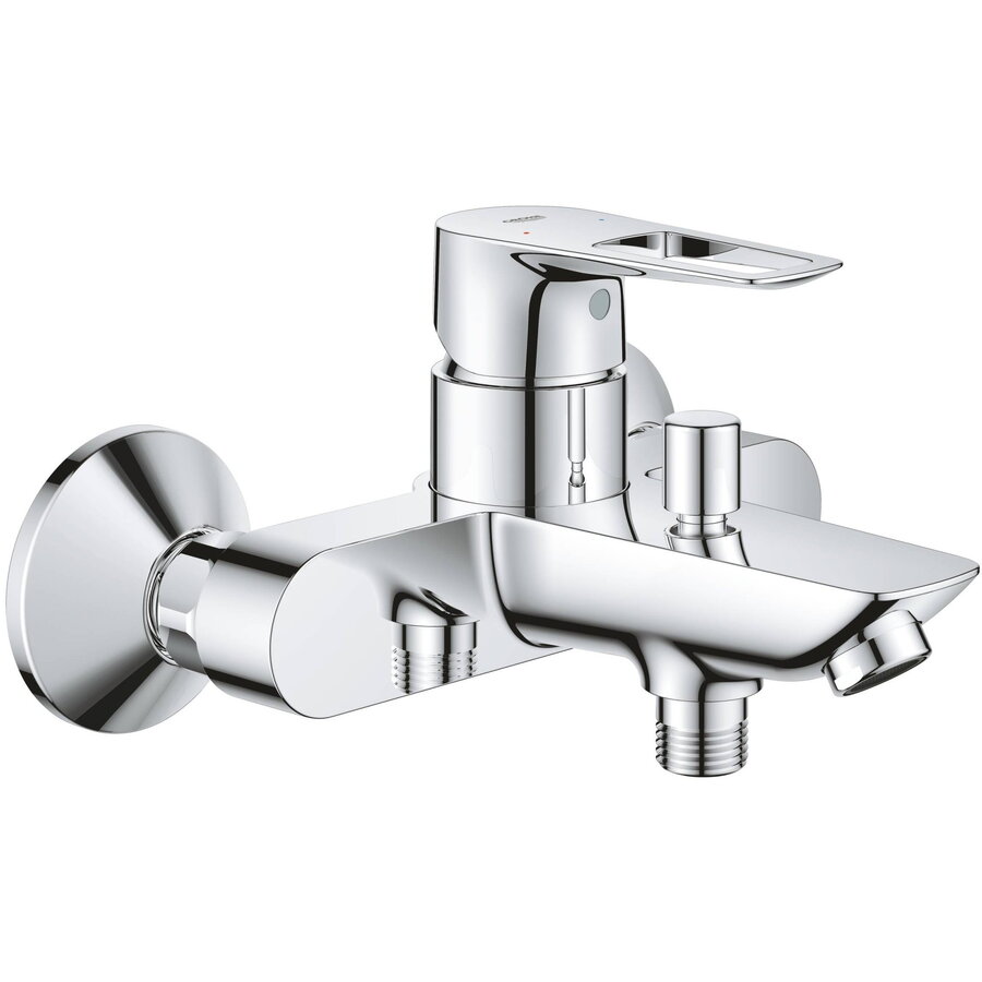 Baterie Cada Grohe BauLoop Aparentă Monocomandă Diverter Cartuș Ceramic Crom