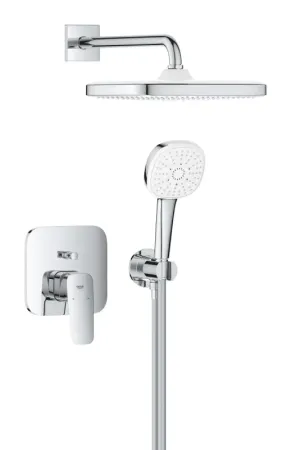 Sistem de Dus Grohe Cubeo Incastrat Monocomanda Levier Metalic Necesita Corp Instalare Crom