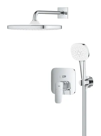 Sistem de Dus Grohe Cubeo Incastrat Monocomanda Levier Metalic Necesita Corp Instalare Crom