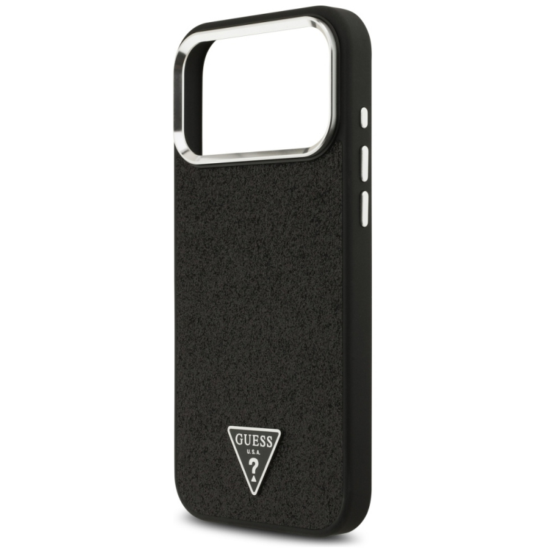 Husa Guess Apple iPhone 18 Pro Max / 17 Pro Max Glitter Triangle Logo ...