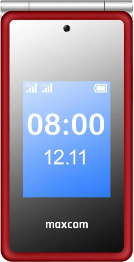 Telefon mobil MaxCom Flip Dual Sim 4G Red