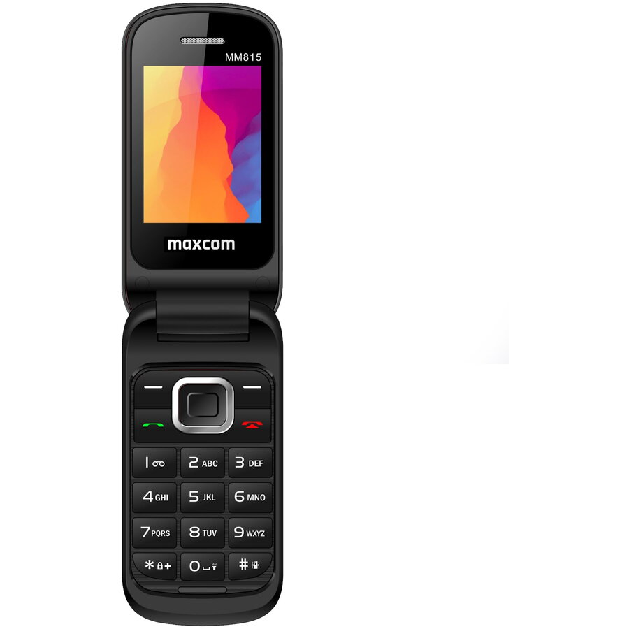 Telefon mobil MaxCom Comfort MM815 Light 2G Dual SIM Negru