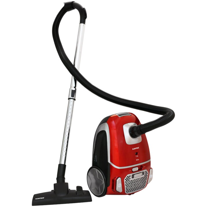 Aspirator cu Sac BELLA  900W Sac Textil 3L Rosu / Gri