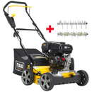 Scarificator si Aerator Gazon TEXAS Pro Cut 400TG 2-in-1 Motor Benzina 5.3CP Reglaj Central Latime Lucru 400MM 4000W Negru/Galben