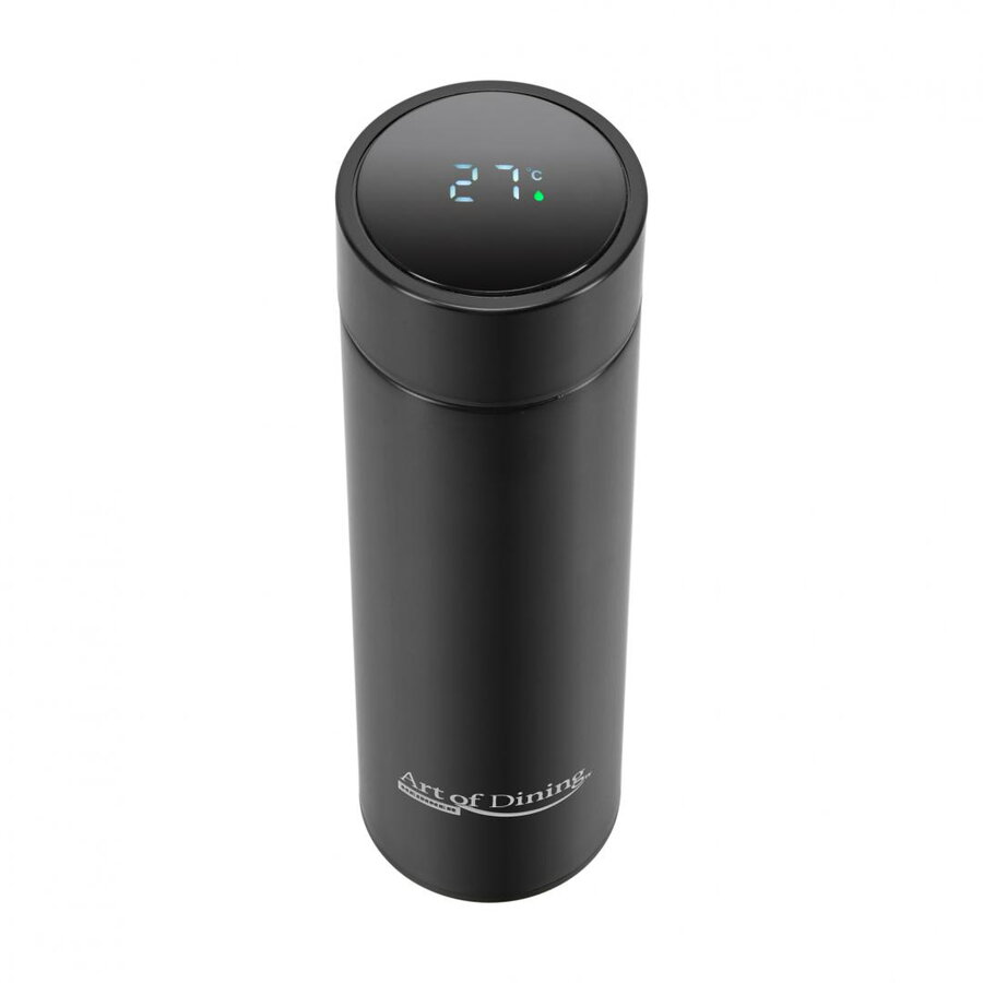 Termos Inox HR-AER-TM45N Capacitate 450 ML Negru
