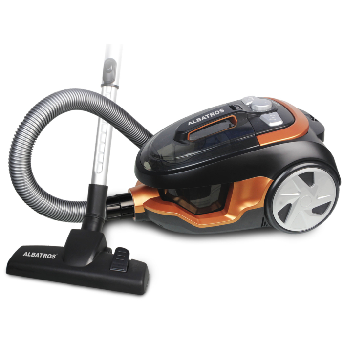 Aspirator GOLDEN Putere Motor 900W Putere Absorbtie 200W Negru/Rosu/Auriu