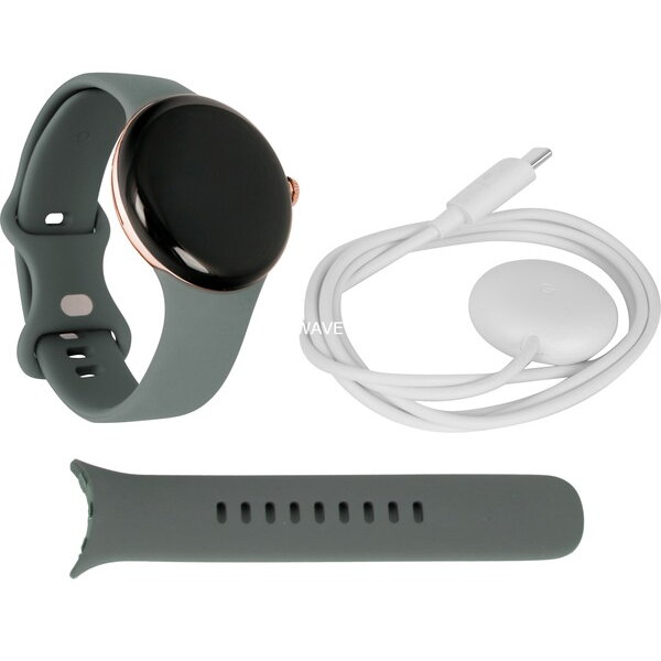 Smartwatch Google Pixel 41mm LTE Display AMOLED Auriu — imaginea 4