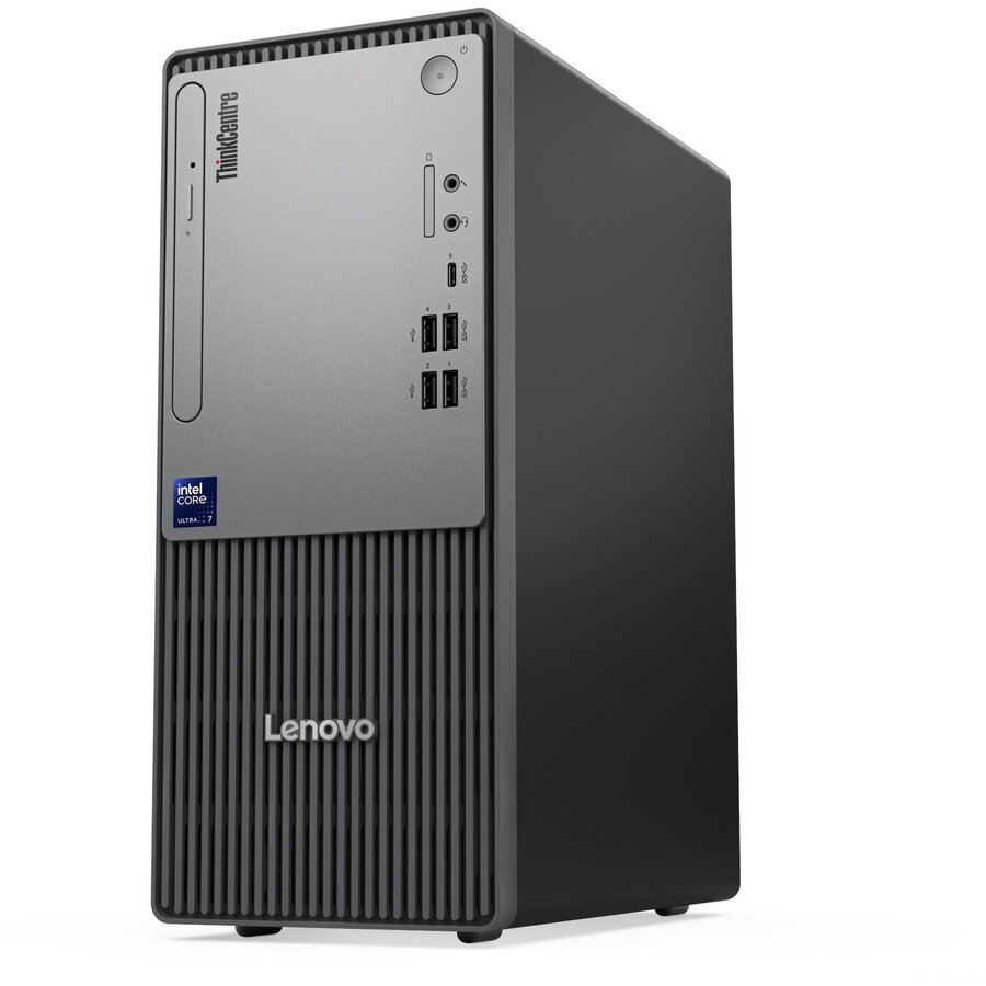 Sistem desktop Lenovo ThinkCentre Neo 50t Gen 6 Intel Core Ultra 5 225 16GB 512GB SSD PCIe Windows 11 Pro Black — imaginea 5