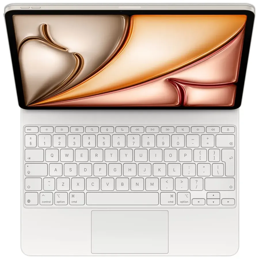 Husa cu Tastatura Apple Magic Keyboard MDFW4Z/A pentru iPad Air 13Inch (M3) Layout International EN Alb — imaginea 5