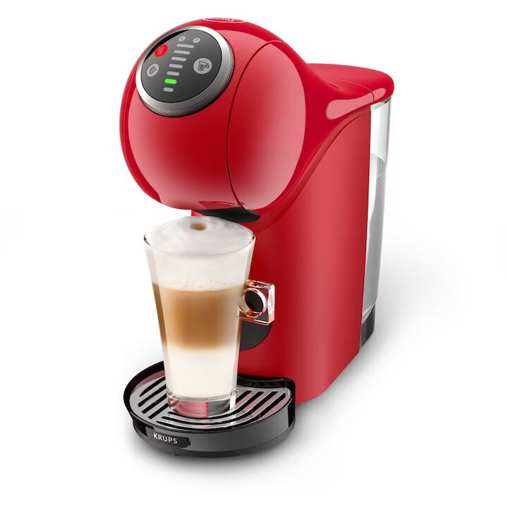 Espressor Krups Cu Capsule NESCAFÉ Dolce Gusto Genio S Plus KP340510 1500W 15 Bari Rezervor de 0.8L Băuturi Calde și Reci Roșu — imaginea 4