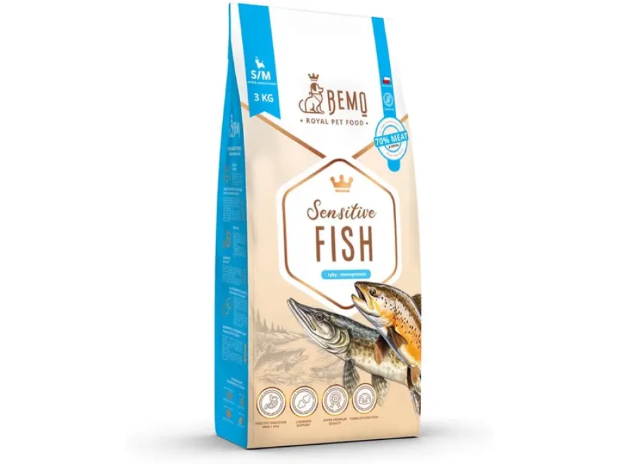 Hrana Pentru Câini BEMO cu Peste 3kg