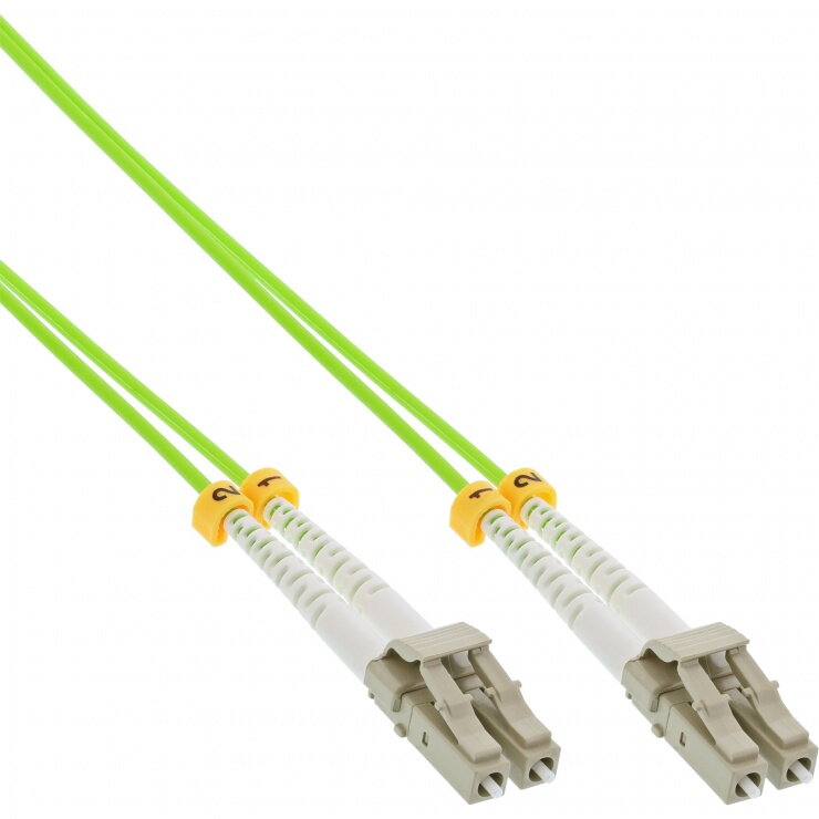 Cablu Fibră Optica InLine LC-LC OM5 25m