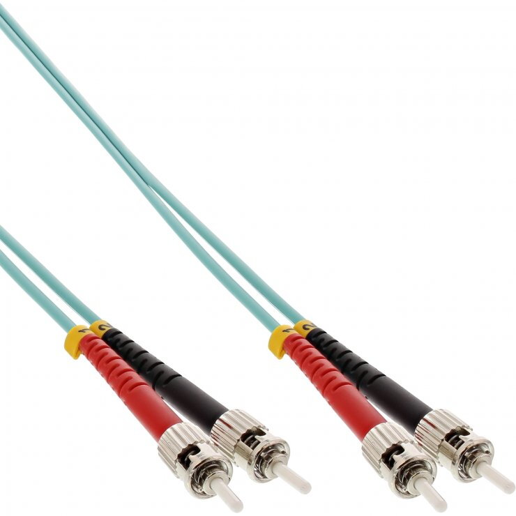 Cablu Fibră Optica InLine ST-ST OM3 20m