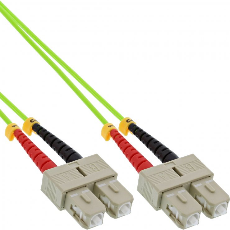 Cablu Fibră Optica InLine SC-SC OM5 5m